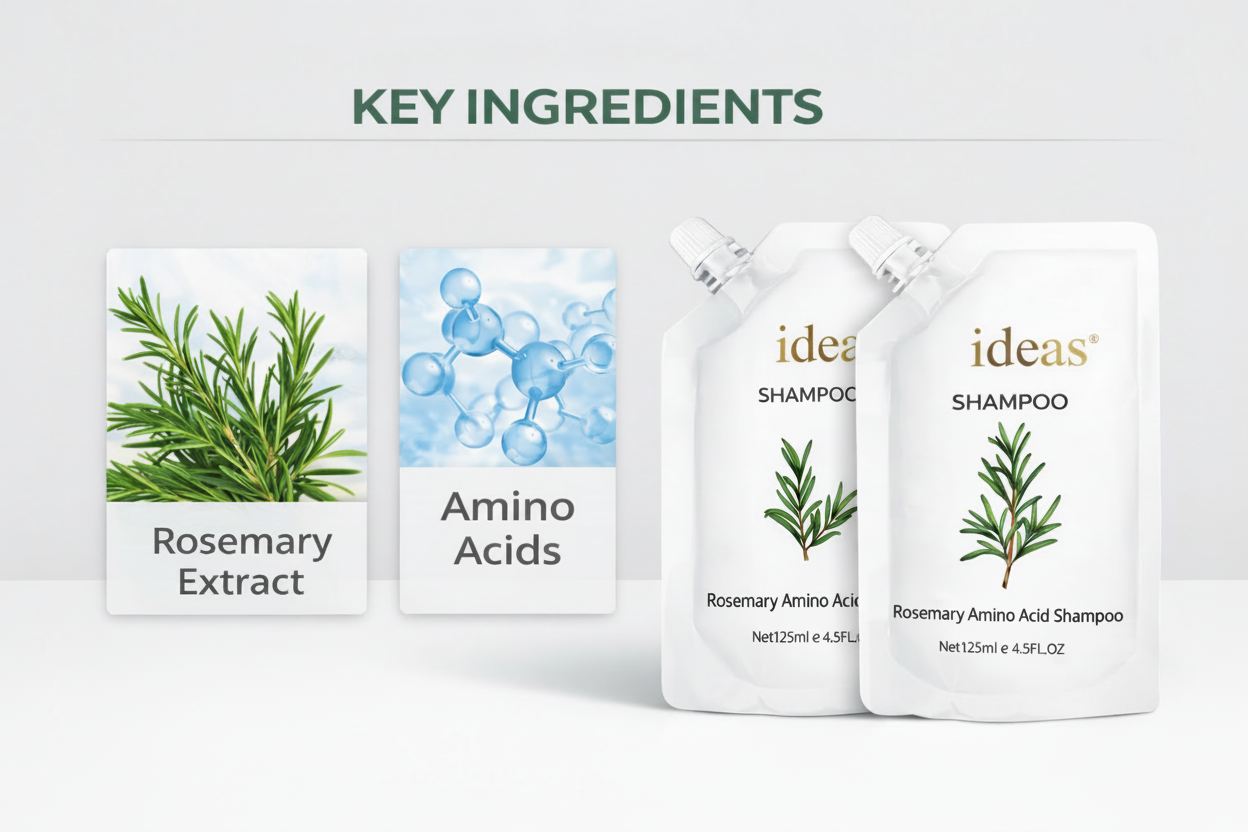 Rosemary Amino Acid Shampoo 100ml (Pack of 2)